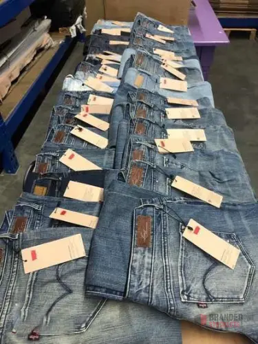 LEVI’S JEANS Stocklot of 6345 Pieces at €8 Each - Premier B2B Stocklot Marketplace