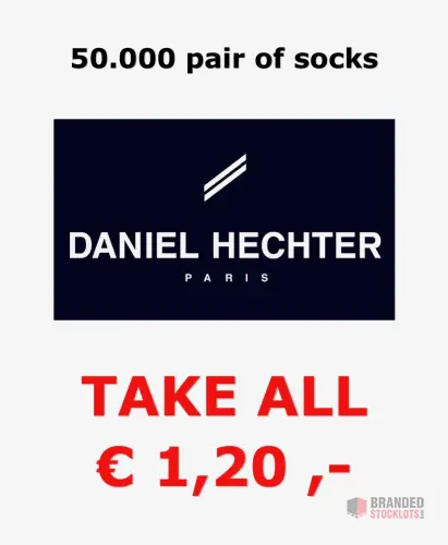 50,000 Pairs of Daniel Hechter Socks in All Sizes for €1.20 - thumbnail image - Premier B2B Stocklot Marketplace