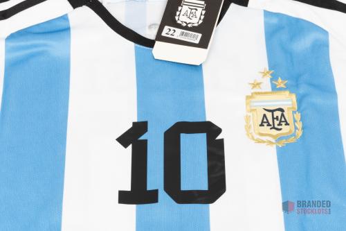 2200 SET OF 4 PIECES ARGENTINA NATIONAL TEAM JERSEY WITH SHORT AND SOCKS PLUS KEY HANGER AS A SET OF 4 PIECES IN ONE POLLY BAG - thumbnail image - Premier B2B Stocklot Marketplace