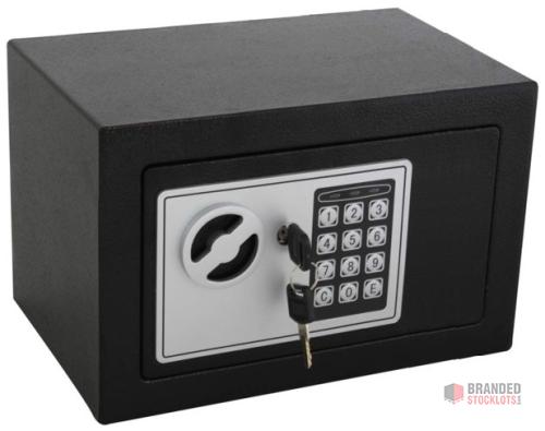 Electronic Safe with Code and 2 Keys - Premier B2B Stocklot Marketplace