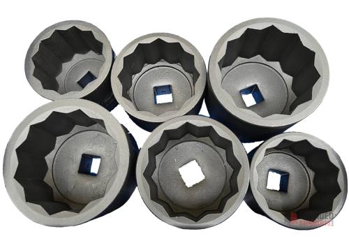 Impact Sockets 1" - 6 Pieces. Large - 2 Models - thumbnail image - Premier B2B Stocklot Marketplace