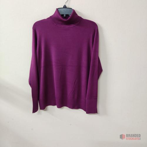 Ladies C&A High Neck Sweater - Premier B2B Stocklot Marketplace