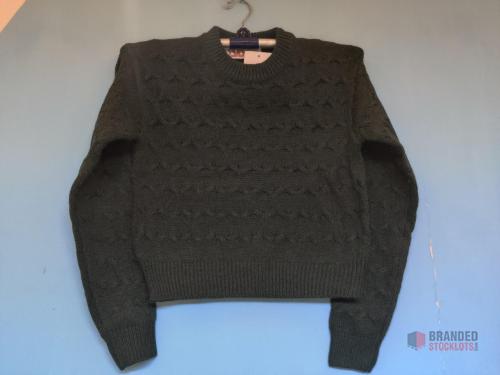 LADIES ALLOVER CABLE SWEATER - thumbnail image - Premier B2B Stocklot Marketplace