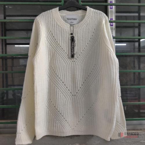 LADIES POINTAL ROUND NECK SWEATER - thumbnail image - Premier B2B Stocklot Marketplace