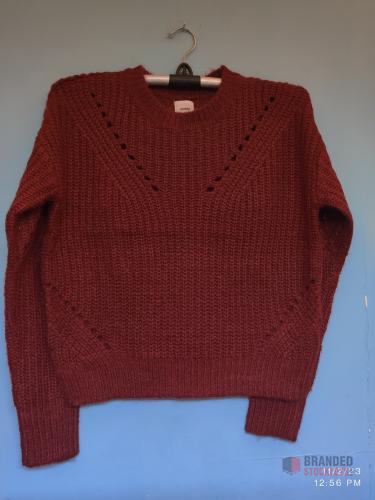 LADIES ROUND NECK POINTAL SWEATER. - thumbnail image - Premier B2B Stocklot Marketplace