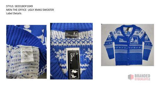 Men's The Office Ugly Xmas Sweater - Premier B2B Stocklot Marketplace