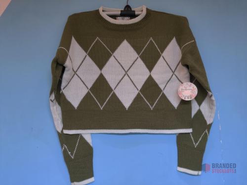 LADIES  JACQUARD SWEATER - Premier B2B Stocklot Marketplace