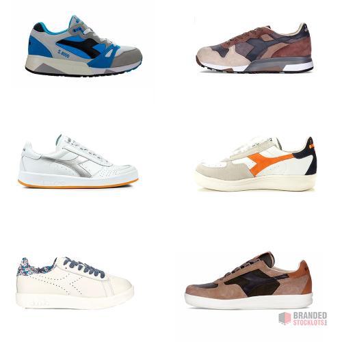 Lot of 50 Pairs of Diadora Sneakers for Men and Women - thumbnail image - Premier B2B Stocklot Marketplace