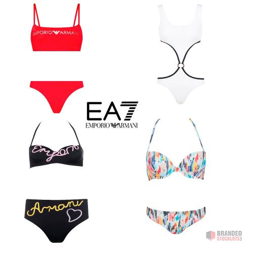 Lot of 50 EA7 Emporio Armani Bikinis and Swimsuits for Women - Premier B2B Stocklot Marketplace