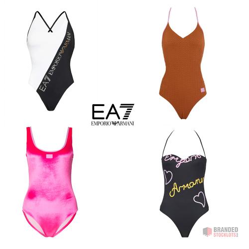 Lot of 50 EA7 Emporio Armani Bikinis and Swimsuits for Women - thumbnail image - Premier B2B Stocklot Marketplace