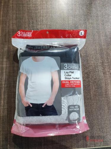 Men's T-Shirts Stock Lot - Round Neck (Pack of 3) - Premier B2B Stocklot Marketplace