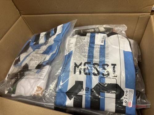 Special Offer: 2200 Football Shirt Sets by STIKSY 4 pieces KIDS/ADULTS €6,- PER SET - Premier B2B Stocklot Marketplace